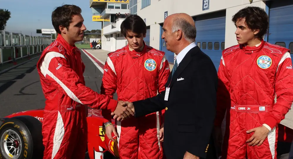 Conclusi i test Ferrari F.1 con i talenti della F.3 a Vallelunga
