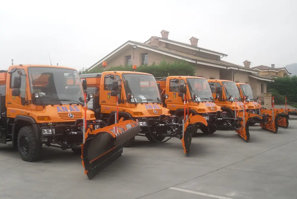 Veicoli Speciali Mercedes-Benz scelti dall'ANAS per la manutenzione delle strade