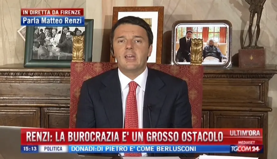 Matteo Renzi: "Il Presidente della Repubblica non lo sceglie una battuta di Grillo"