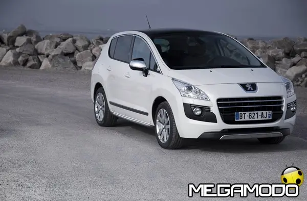 Peugeot con 508 RXH, 3008 HYbrid4 e iOn ad H2 Roma