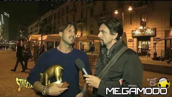 Striscia la Notizia, Tapiro d’oro a Fabrizio Corona