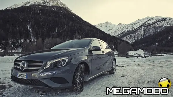Michelin Alpin A4 e Pilot Alpin PA4 con Mercedes-Benz Classe A
