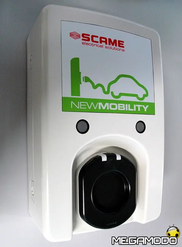 wall box scame serie libera ricarica domestica veicoli elettrici