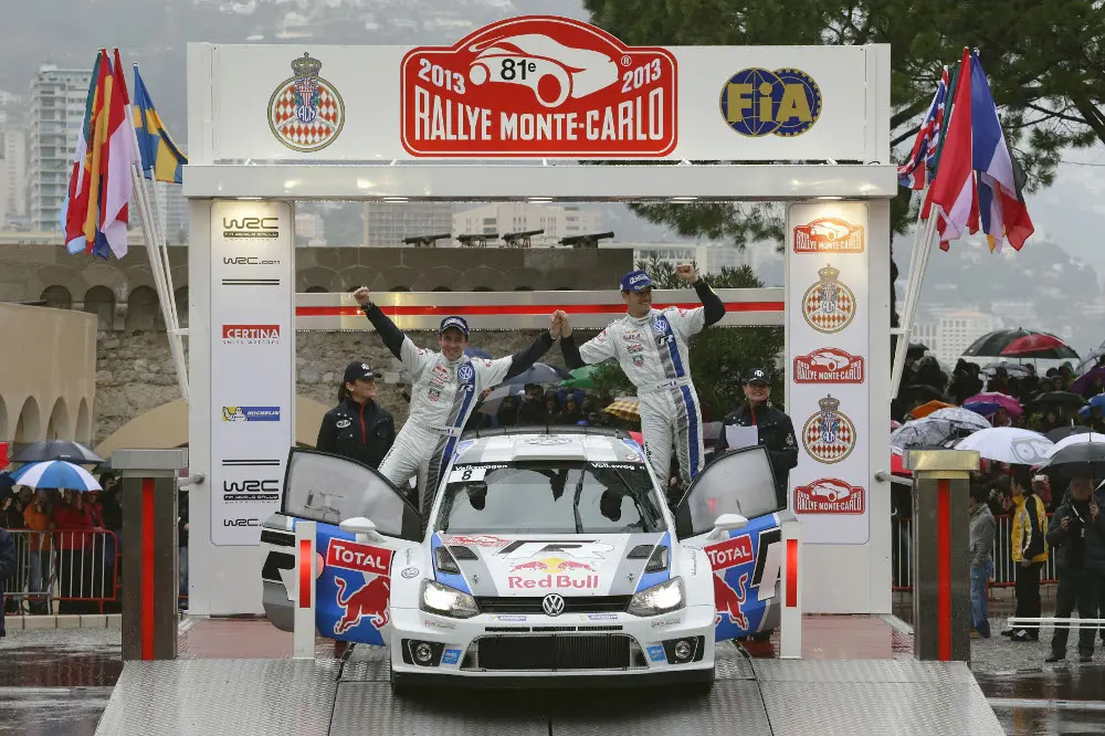 Rally di Montecarlo, Ogier-Ingrassia sul secondo gradino del podio