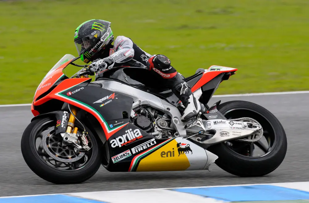 WSBK 2013: test per l'Aprilia Racing a Jerez