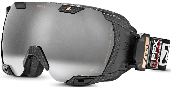 Maschera da sci per geek in esclusiva al London City Airport