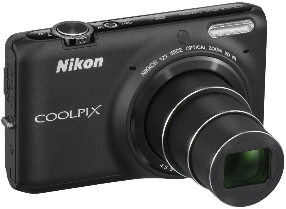 Nuova Nikon Coolpix S6500 con Wi-Fi incorporato per foto e video di alta qualità 
