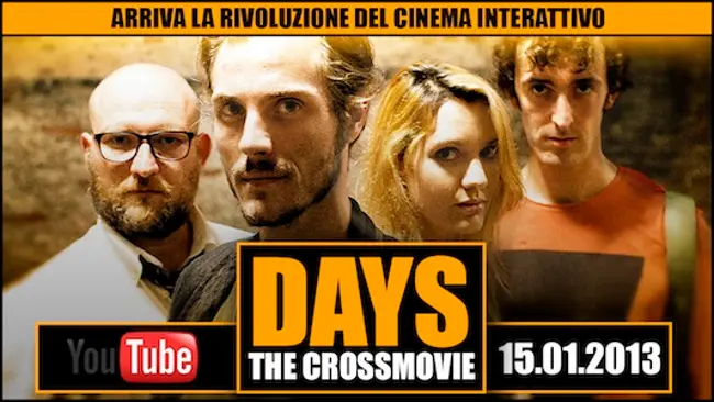 Dal 15 gennaio "DAYS: The Crossmovie", la nuova produzione di cinema interattivo di Flavio Parenti