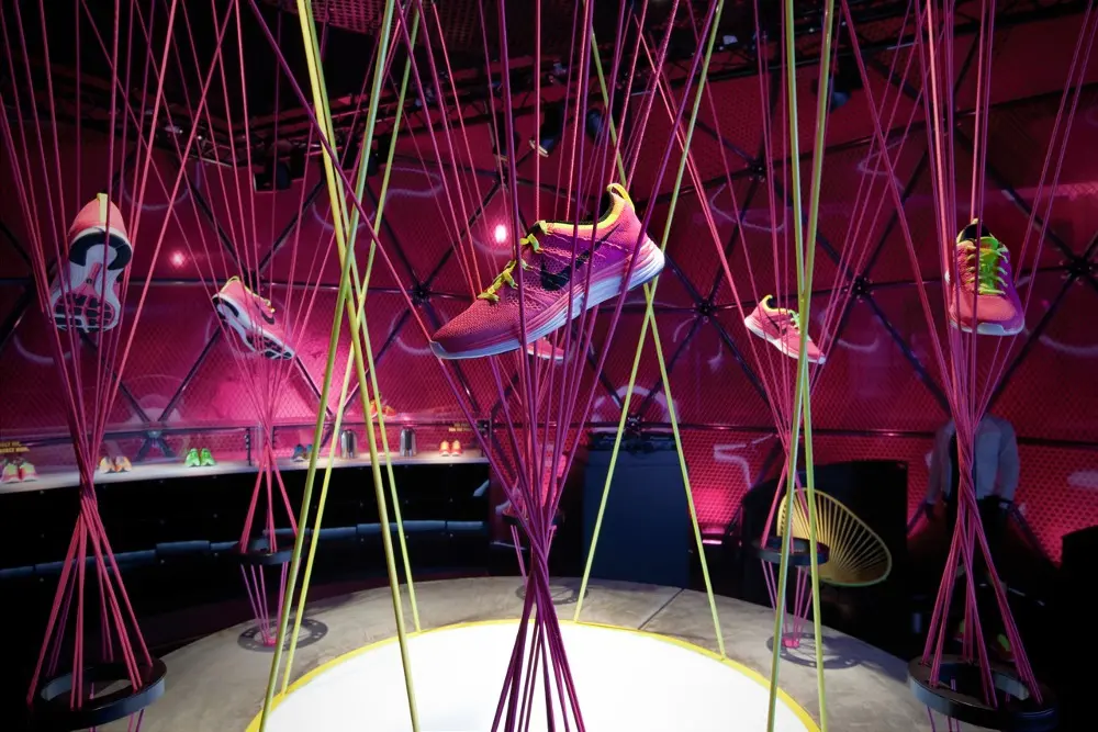 Nike Flyknit Hub, una postazione dedicata al Running e al Training per la Milano Fashion Week