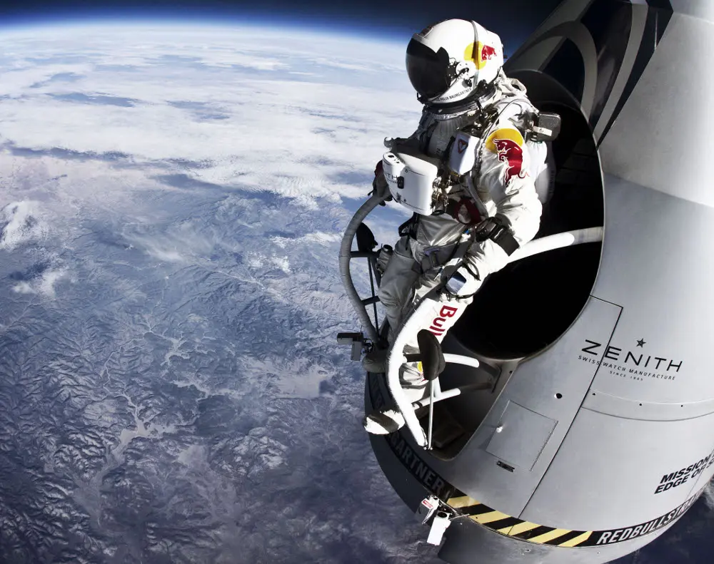 Red Bull Stratos pubblica i dati del lancio supersonico di Felix Baumgartner