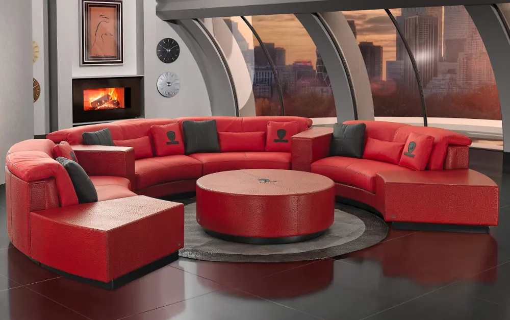 Divani Circuit e Misano by Tonino Lamborghini, colori accesi e vibranti