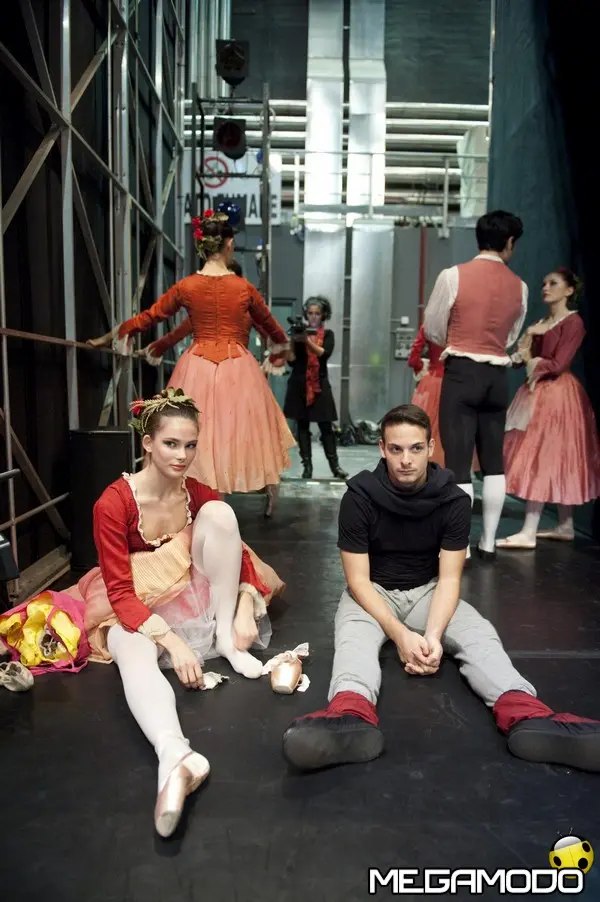 mtv ballerini davide e roberta backstage