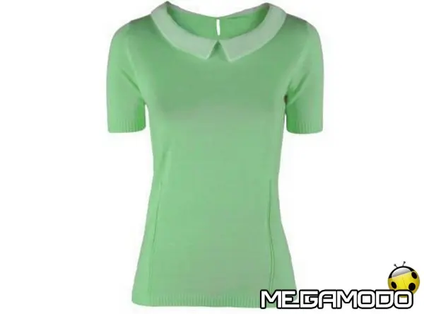 purotatto pe 2013 tshirt con colletto verdemela1