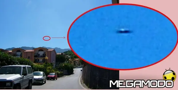 Uno strano UFO fotografato nel salernitano