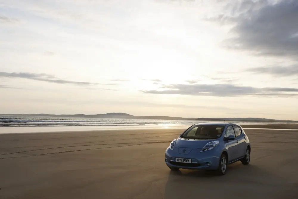 Nissan Leaf alla Fiera Internazionale dell'ecosostenibilità "EOS"