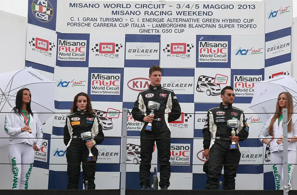 Alessandra Brena conquista il podio nella Green Hybrid Cup a Misano
