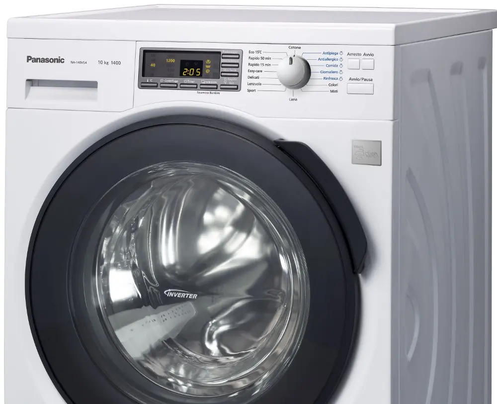 Asciugatrici e lavatrici a vapore Panasonic, elettrodomestici ecocompatibili