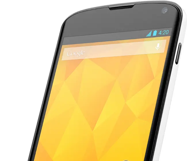 LG Nexus 4 nella nuova ed elegante colorazione bianca