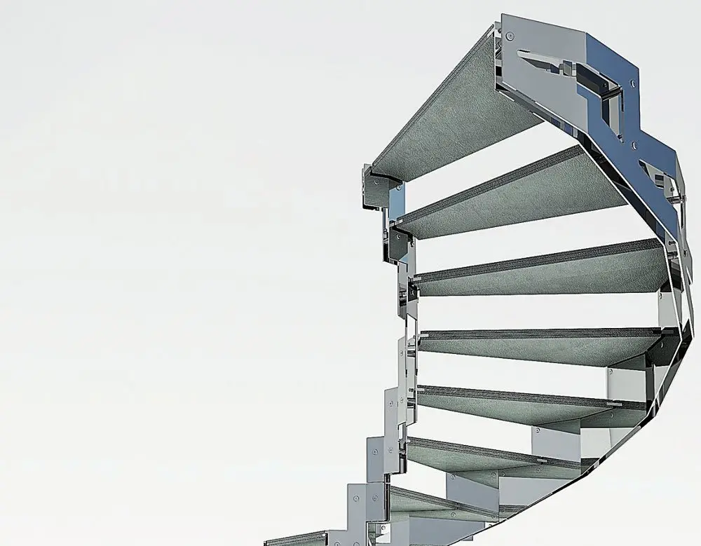 “Executive Line Stairs” di Rintal, la nuova linea di scale per progetti su misura 