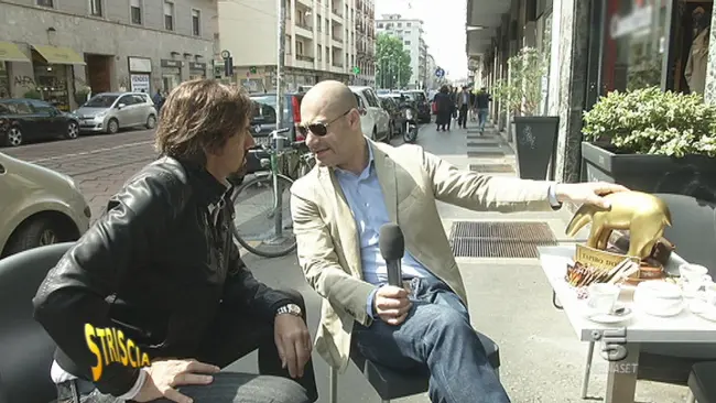 Striscia la Notizia: Tapiro d’oro a Riccardo Bossi