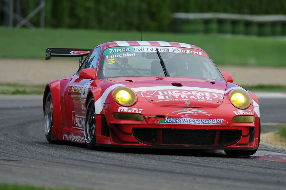 Targa Tricolore Porsche, Luigi Lucchini e Davide Roda vincitori della seconda prova a Imola