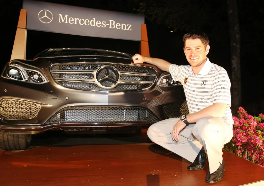 Louis Oosthuizen è il nuovo golf brand ambassador Mercedes-Benz