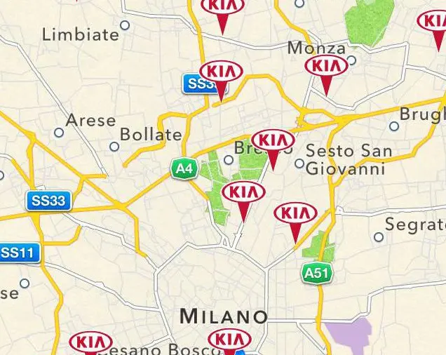App Kia Service, l’assistenza a portata di touch