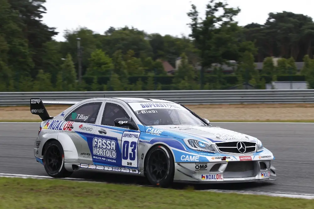 Superstars, Thomas Biagi in testa alla classifica assoluta