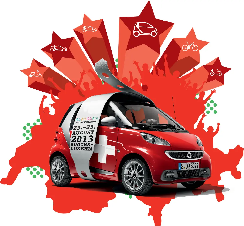 smart times 2013, il maxiraduno che colorerà le strade di Lucerna