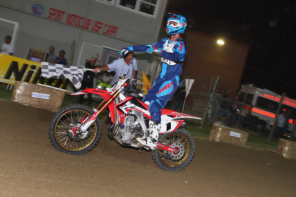 Supercross, Dunlop e Pellegrini trionfano a Carpi