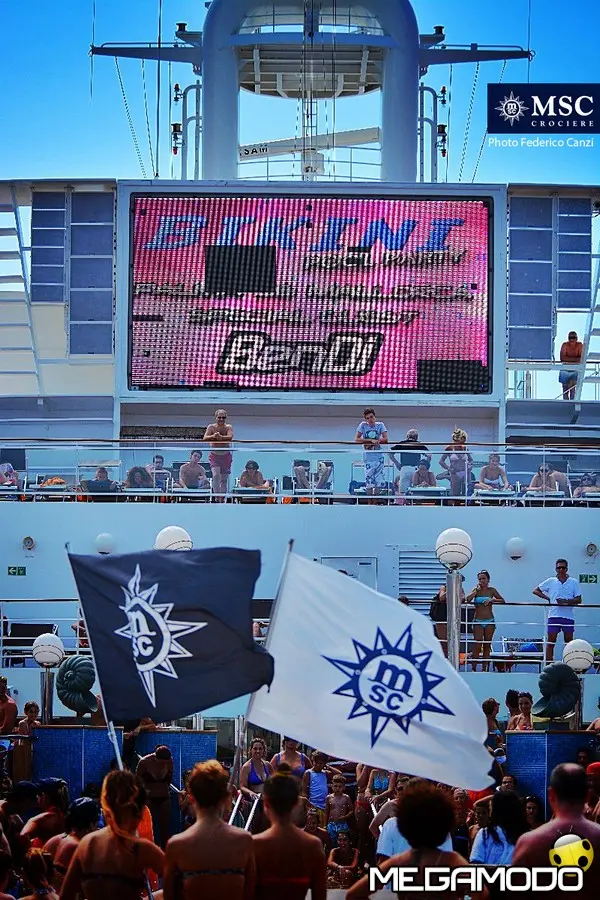 Grande successo de la "Nave dei giovani” a bordo di Msc Orchestra - foto 1