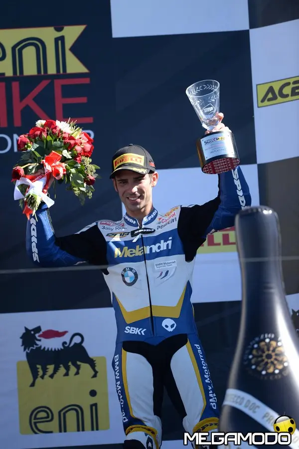 WSBK: Melandri terzo a Laguna Seca