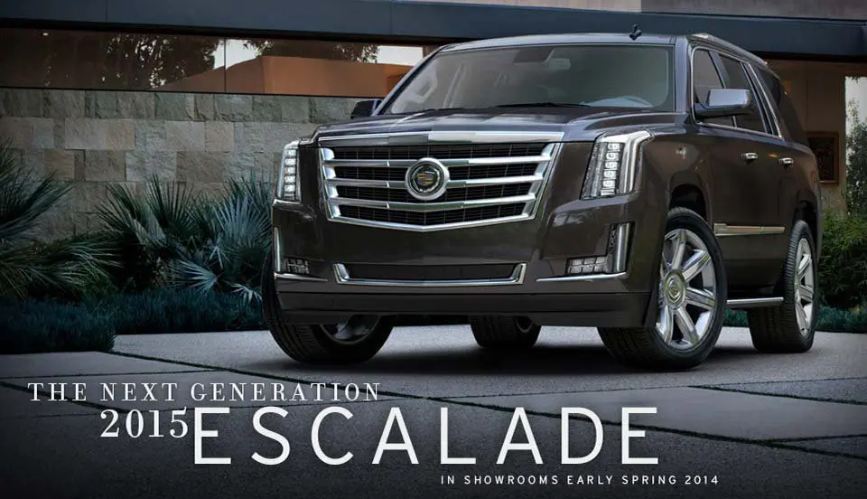 Cadillac Escalade 2015 presenta oggi a New York 