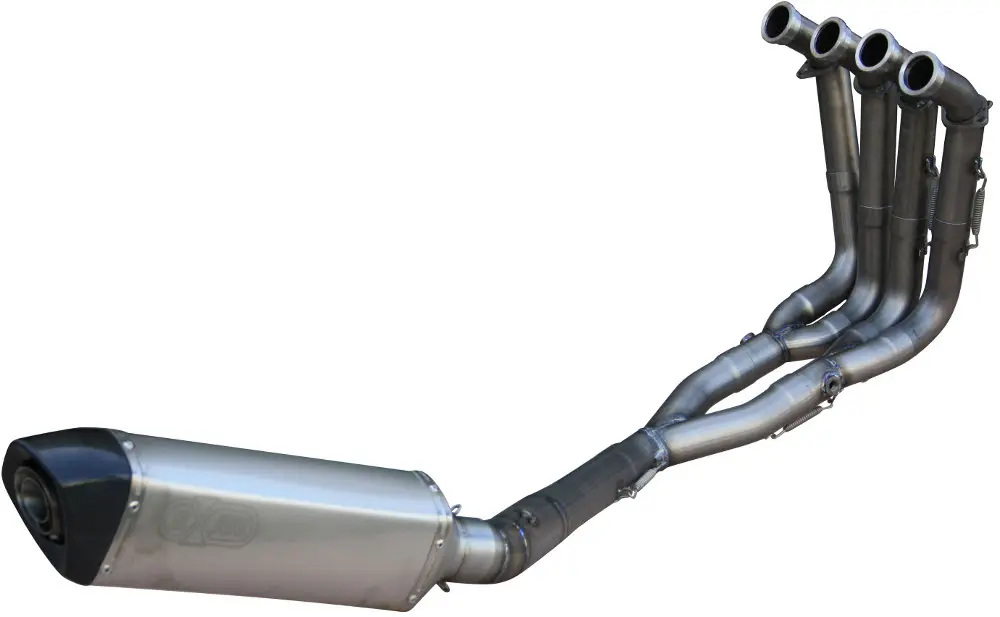 Exan per Bmw S 1000 RR: sistema completo con collettori e raccordi in titanio e silenziatore racing Ovale X-Black