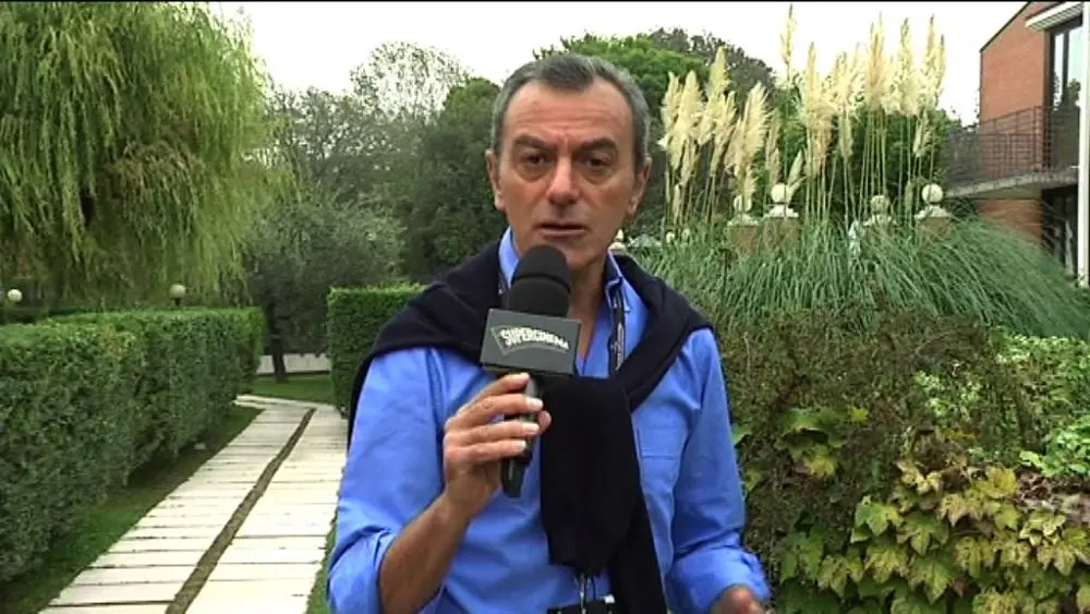 Christian De Sica e Gigi Proietti a "Supercinema"