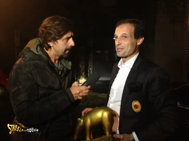 Striscia la notizia: Tapiro d’oro a Massimiliano Allegri