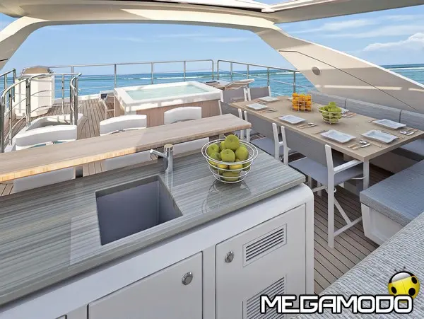 azimut grande 95rph flybridge