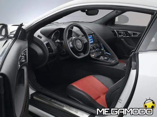 f type coupe interni