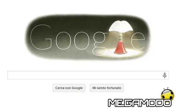 Gae Aulenti: Doodle Google per la lampada "Pipistrello" 