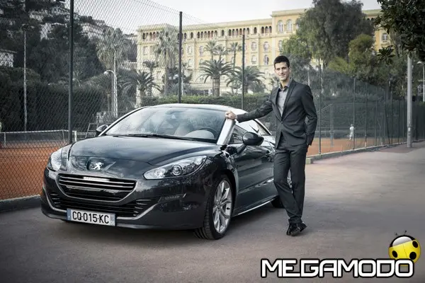 Novak Djokovic è ambasciatore Peugeot