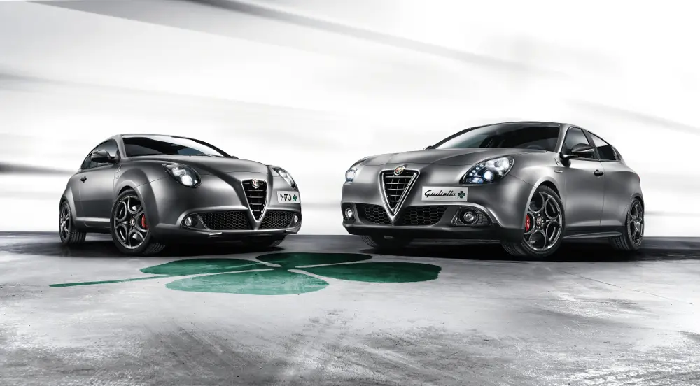 Alfa Romeo MiTo e Giulietta in versione "Quadrifoglio Verde"