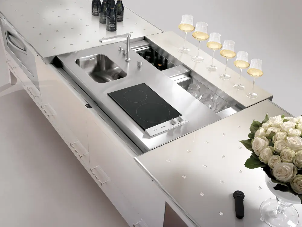 Cucina Diamond “Cheers Hour” di Brummel, design elegante e ricercato