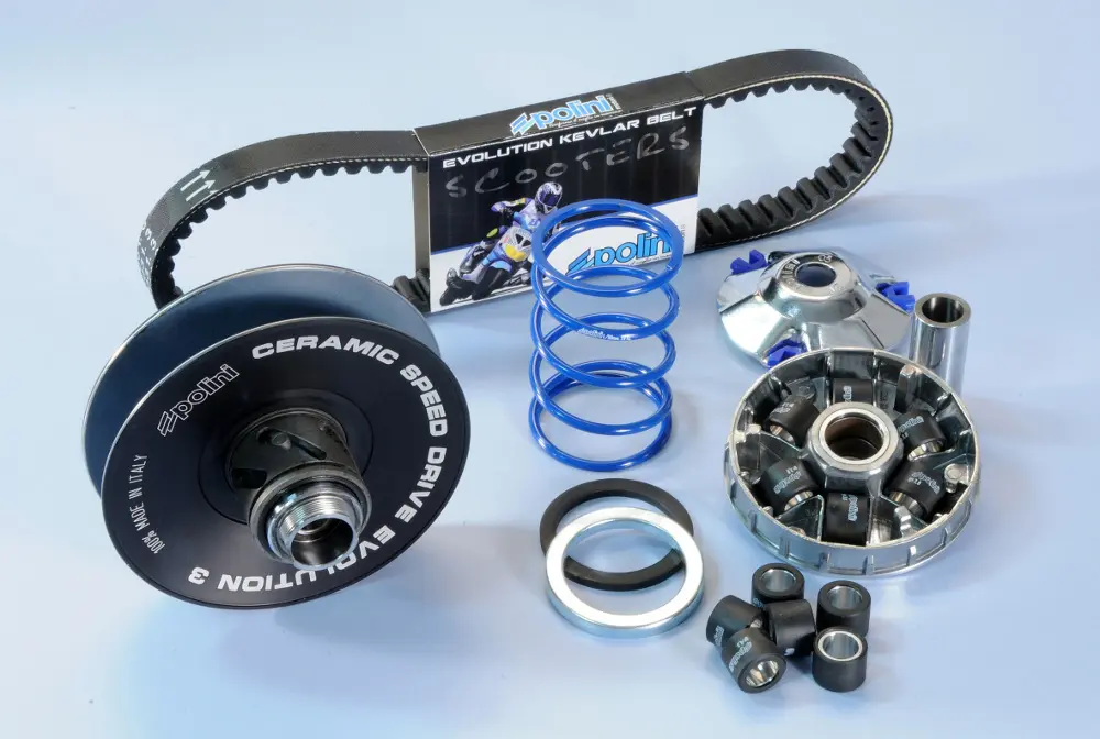 Trasmissione scooter, Polini rinforza tutto