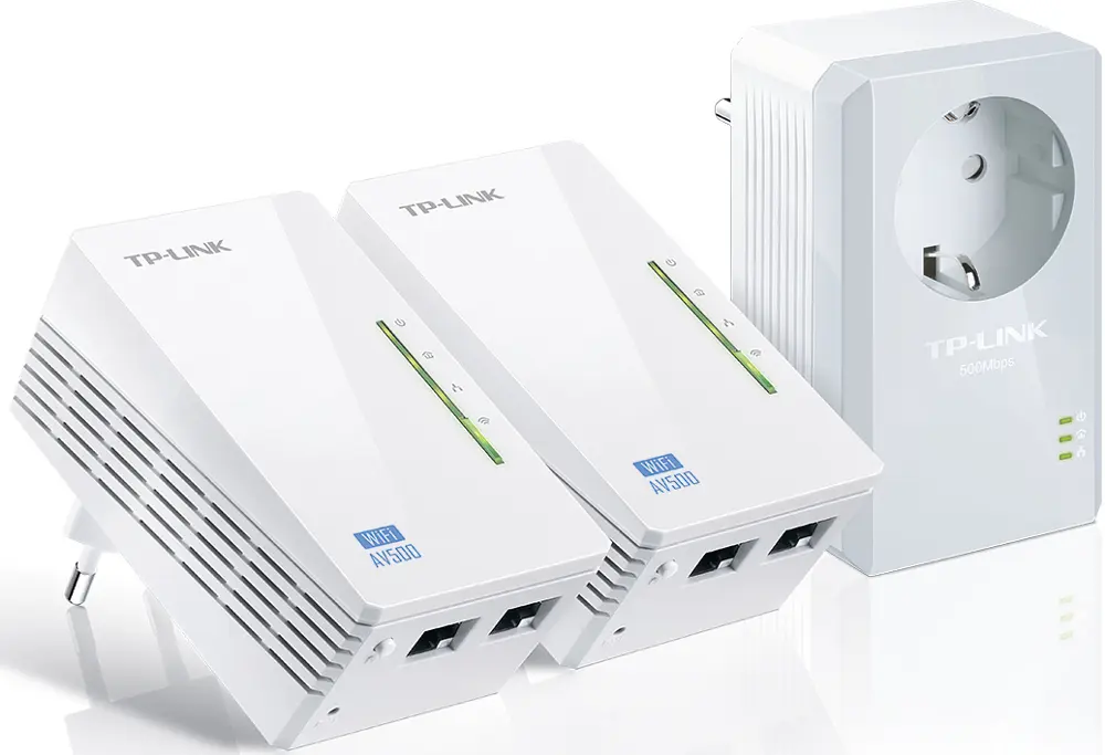 Internet è ovunque con TP-LINK Trio Kit Powerline TL-WPA4226T