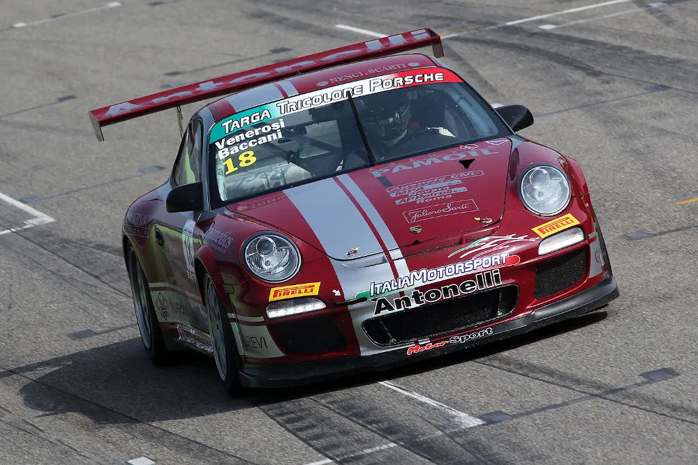 Targa Tricolore Porsche 2014, Baccani sfiora il podio a Imola