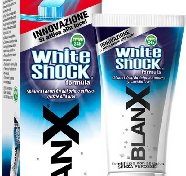 BlanX White Shock e BlanX Led, denti bianchi grazie alla luce 