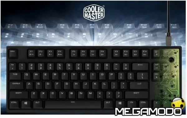 Cooler Master Quick Fire Rapid-I, la tastiera gaming meccanica super-slim  