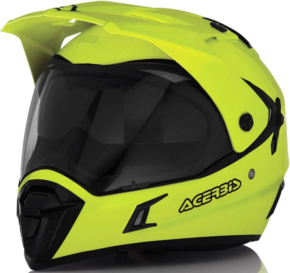 Il casco Active di Acerbis nella nuova colorazione giallo fluo