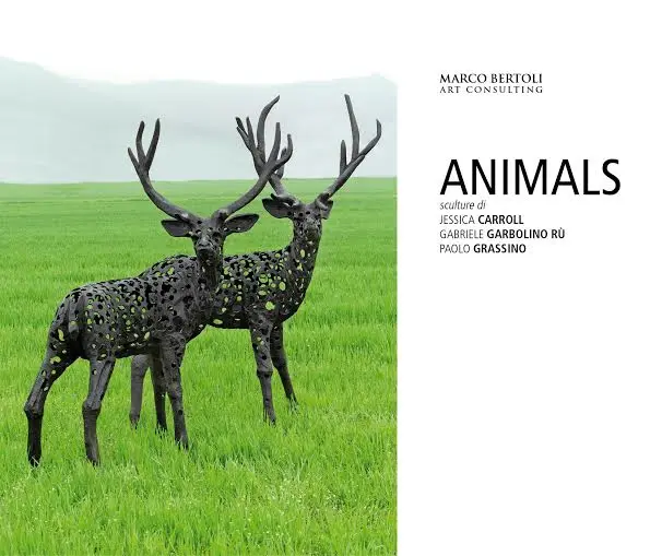 Jessica Carroll, Gabriele Garbolino Rù e Paolo Grassino espongono le loro sculture per "Animals"