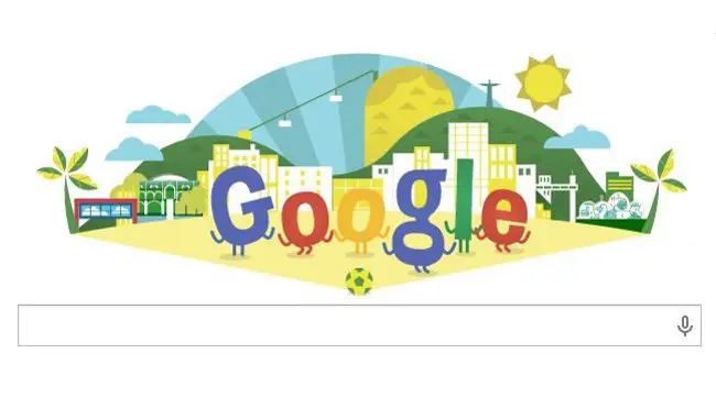 Google celebra la Coppa del Mondo 2014 con un doodle animato